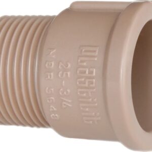 ADAPTADOR SOLDAVEL 32MMX1” CURTO LISO/ROSCAVEL- PLASTILIT