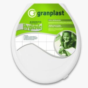 ASSENTO SANITARIO PVC BRANCO HIGIENICO - GRANPLAST