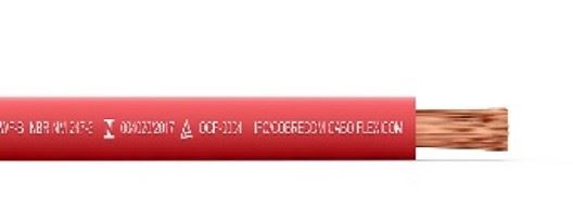 CABO FLEXIVEL 10MM 750V VERMELHO - COBRECOM