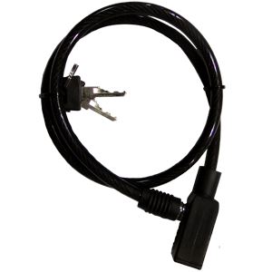 CADEADO P/BICICLETA C/CHAVE 1MX6MM- GUEPAR