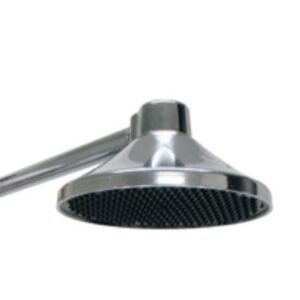 CHUVEIRO PLASTICO GRANDE 7” CROMADO - REBOUCAS