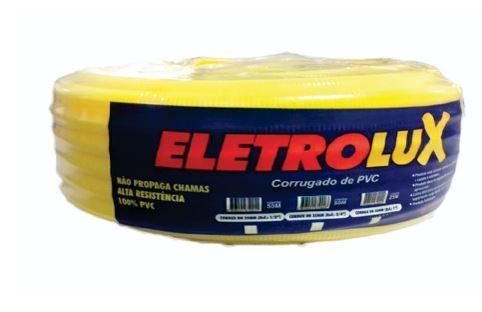 CONDUITE CORRUGADO 25MMX50M AMARELO ELETROLUX - ELETROLUX