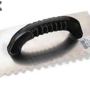 DESEMPENADEIRA ACO DENTADA CABO PVC 12X25 - VOX