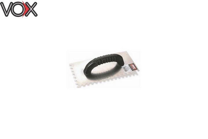 DESEMPENADEIRA ACO DENTADA CABO PVC 12X37 - MAX/VOX