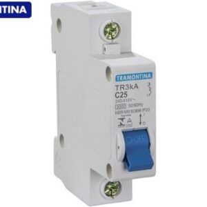 DISJUNTOR DIN MONOPOLAR 25A C/C - TRAMONTINA