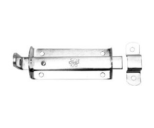 FERROLHO CHATO 3” ZINCADO C/PORTA CADEADO 460 - SILVANA