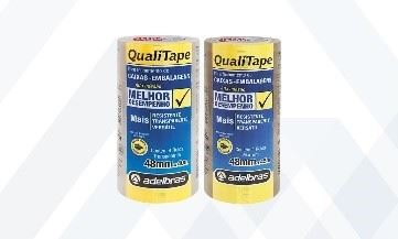 FITA ADESIVA EMPACOTAMENTO 48MMX40M TRANSPARENTE - ADELBRAS