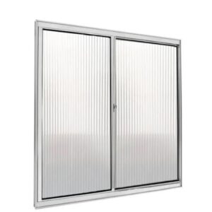 JANELA ALUMINIO 2 FOLHAS 1,0X1,0A CANELADO - FREEDOM