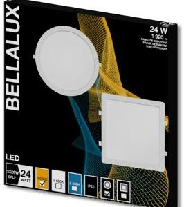 PAINEL LED EMBUTIR 3000K 24W REDONDO - BELLALUX