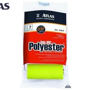 ROLO ESPUMA POLYESTER 09CM C/CABO R406/9 - ATLAS