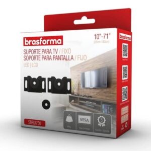 SUPORTE P/TV FIXO UNIVERSAL 10” A 100” - BRASFORMA