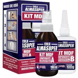 Kit Para MDF Almasuper Bicomponente