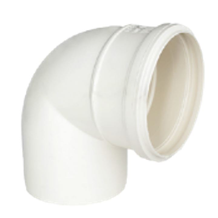 JOELHO ESGOTO 90X40MM - PLASTILIT