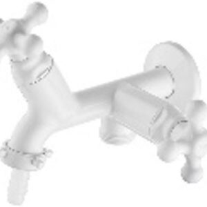 TORNEIRA MAQUINA LAVAR 1/2” ABS BRANCO MARUJA - VIQUA